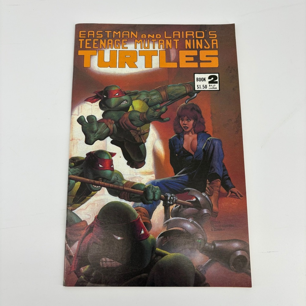 Teenage Mutant Ninja Turtles Book 2 '86 Mirage Studios Richard Corben TMNT Comic